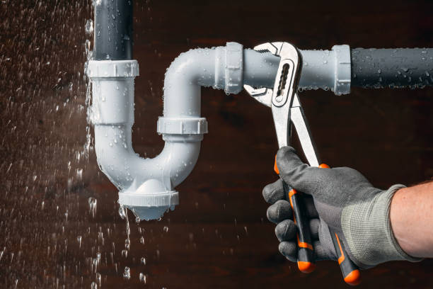 Professional Gas Line Repair technician working in Hydetown, PA